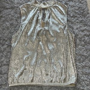 Express champagne shimmer going out top